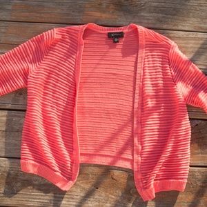 AB STUDIO CORAL CARDIGAN